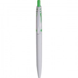 Πλαστικό στυλό Click B 653 Πράσινο φλουο