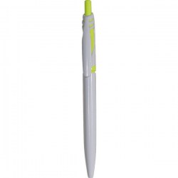 Πλαστικό στυλό Click B 653 Κίτρινο Φλουο