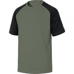 T-shirt GENOA - Delta plus GENOA πράσινο-μαύρο