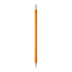 Μολύβι ξύλινο με σβήστρα (WH 2008) - Πορτοκαλί