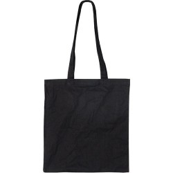 Τσάντα πάνινη με μακρύ χερούλι Β 2405 Μαύρο