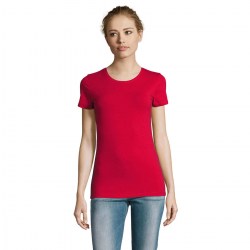 Κοντομάνικο μπλουζάκι (Milenium Women 02946) κόκκινο