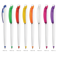 Στυλό πλαστικό - Mico White bis (V-103)