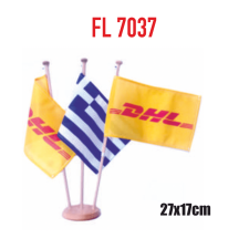 Τριπλό επιτραπέζιο σημαιάκι (FL 7037)