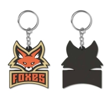 Custom Shape PVC Keychain with Logo (KM 1001)