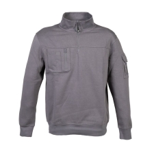 Unisex μπλούζα φούτερ με πολλές τσέπες Hong Kong (JRC 1800098)