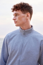 Unisex ζακέτα φούτερ χωρίς κουκούλα Cooper (SO 04240)