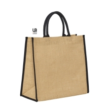 Τσάντα αγοράς 40 x 36 x 19εκ 100% Jute (Ubag Naxos 1090777)
