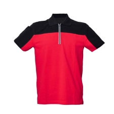 Unisex Πόλο Δίχρωμο με Φερμουάρ & Ανακλαστικά Gorgia (JRC 1600061)
