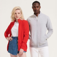 Unisex ζακέτα φούτερ χωρίς κουκούλα Cooper (SO 04240)