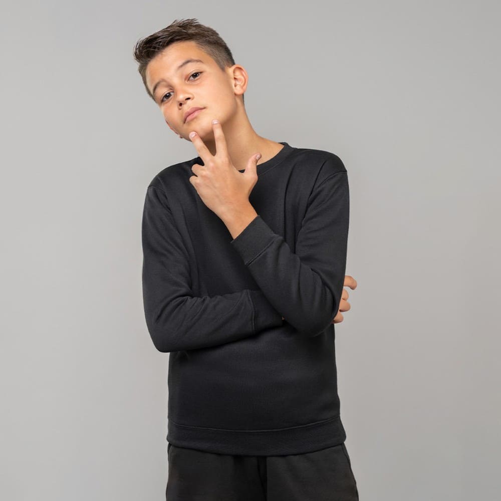 Μπλούζα Φούτερ Παιδική (Ghost Kids AB 00143) - Μαύρο