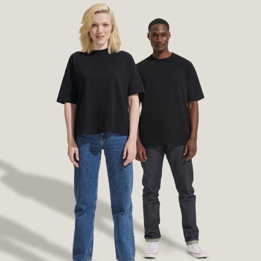 T-Shirt Oversized (ALP 1310) - Μαύρο