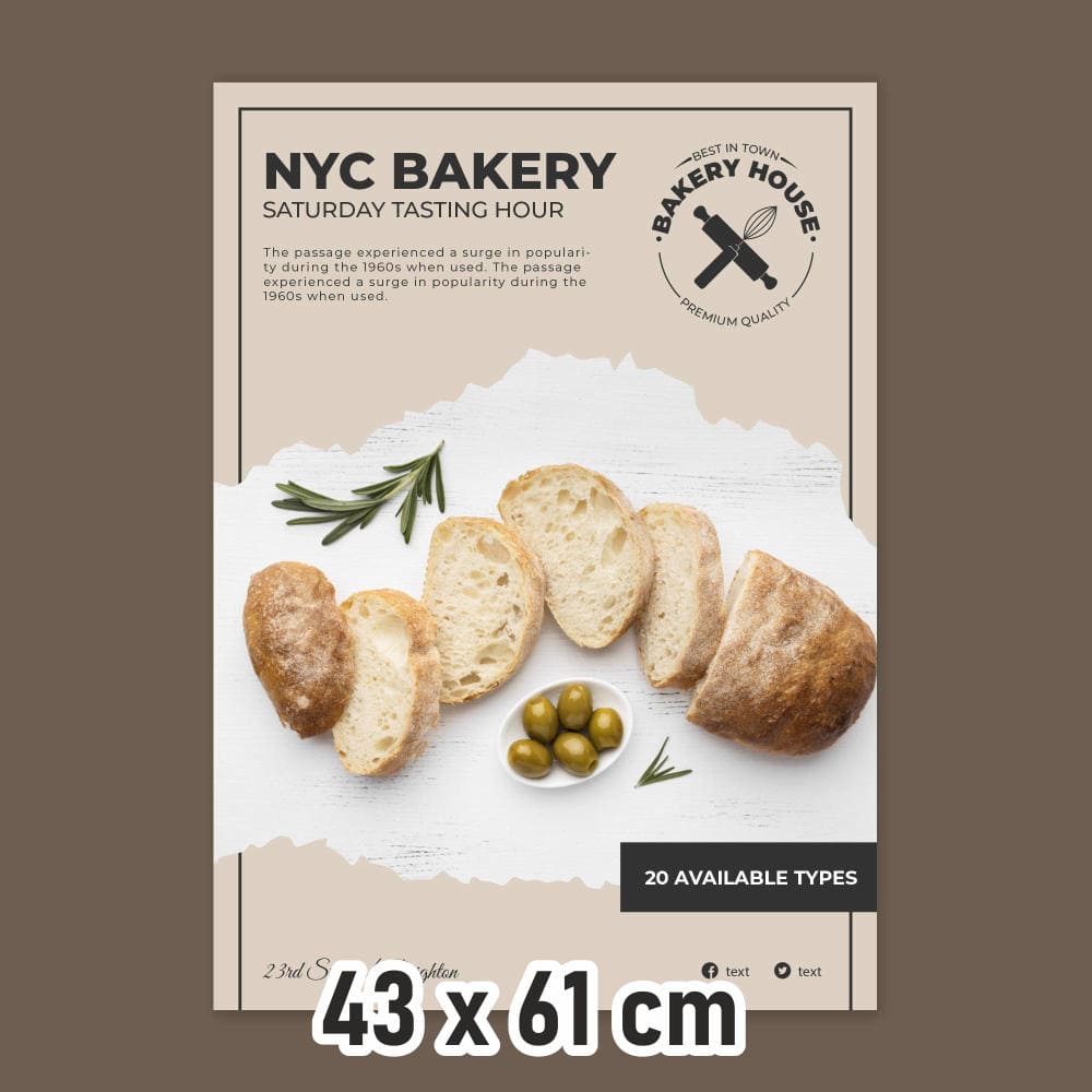 Αφίσες έγχρωμες illustration ή velvet 150γρ. 43 X 61 DA 015 - Δείγμα