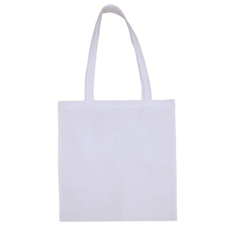 Οικολογική τσάντα αγοράς χρωματιστή (M 010261) - Λευκή