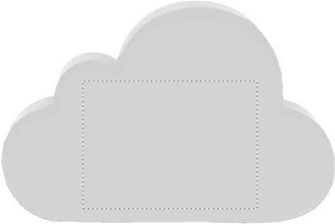 Αντιστρές σχήμα σύνεφου (ΟΜ 3897) χώρος εκτύπωσης