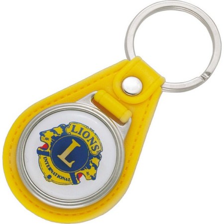 Μπρελόκ Δερματίνη Β 1000 Κίτρινο