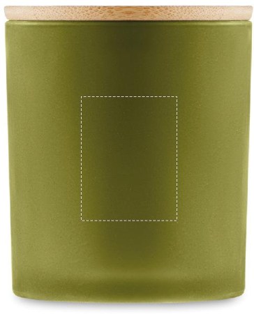  Αρωματικό κερί  KEOPS LARGE (OM 1266) χώρος εκτύπωσης στο γυαλί