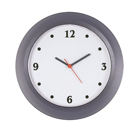 Ρολόι τοίχου στρογγυλό B 1875 Γκρί