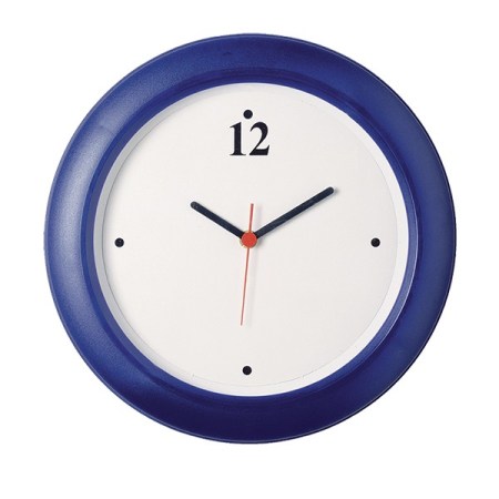 Ρολόι τοίχου στρόγγυλο B 1990 Μπλέ