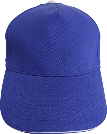 Καπέλο αμερικάνικο πεντάφυλλο σάντουιτς  Β 2569 Μπλέ ρουά