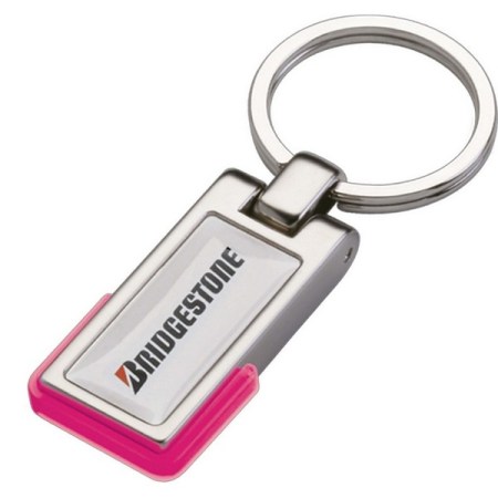 Μπρελόκ μεταλλικό ορθογώνιο B 621 Φούξ