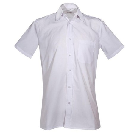 Ανδρικό πουκάμισο κοντομάνικο ΚΑ 627 Λευκό