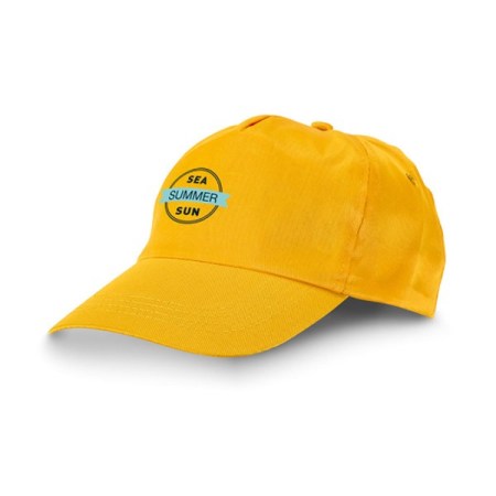 TS 74599 καπέλο 08 Κίτρινο (τυπωμένο)