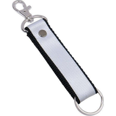 Μπρελόκ με ύφασμα Β 808 Λευκό