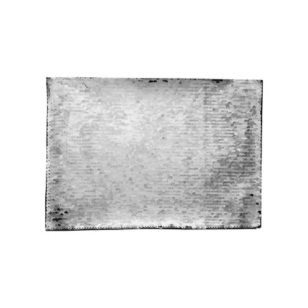 Στάμπα Θερμομεταφοράς Ορθογώνια - Β 8805 Ασημί