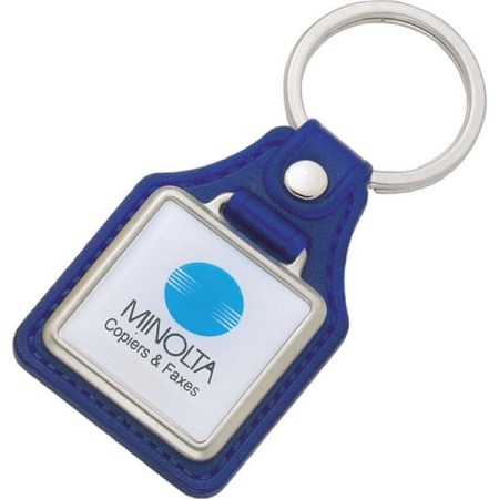 Μπρελόκ Δερματίνη Β 960 Μπλέ