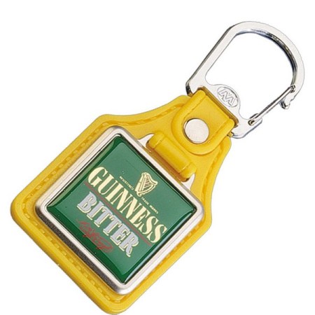 Μπρελόκ δερματίνη Β 970 Κίτρινο