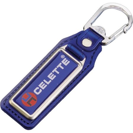 Μπρελόκ δερματίνη Β 990 Μπλέ