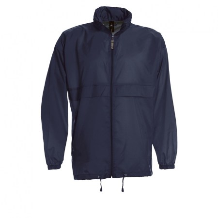 Αντιανεμικό μπουφάν (B&C JU800) μπλέ σκούρο