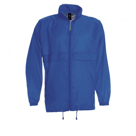 Αντιανεμικό μπουφάν (B&C JU800) μπλέ