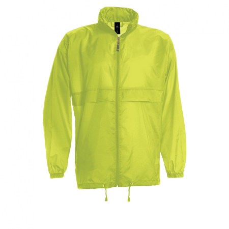 Αντιανεμικό μπουφάν (B&C JU800) κίτρινο 