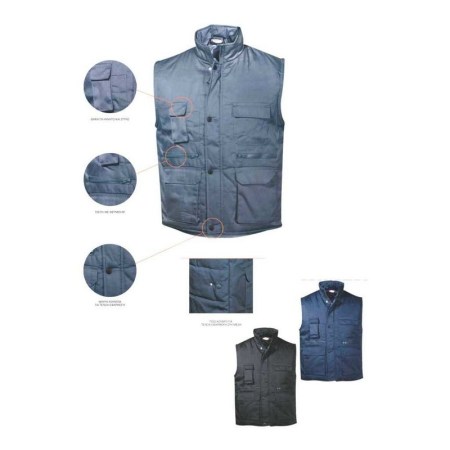 Γιλέκο υφασμάτινο ΚΑ 060 λεπτομέρειες