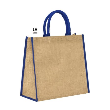 Τσάντα (Naxos) Natural Μπλε