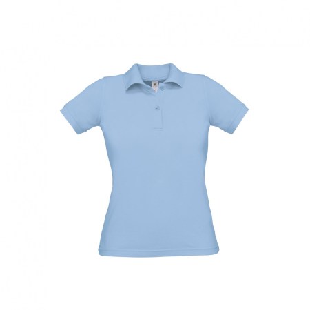 Γυναικείο polo (B&#38;C PW455) γαλάζιο