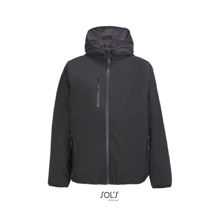 Ανδρικό Softshell Falcon Padded Αδιάβροχο Αντιανεμικό (SO 04449) - Μαύρο
