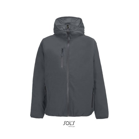 Ανδρικό Softshell Falcon Padded Αδιάβροχο Αντιανεμικό (SO 04449) - Ανθρακί