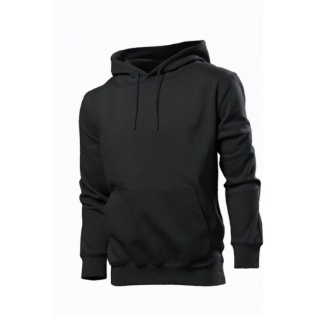 Φούτερ Hooded sweatshirt  B ST4100 Μαύρο