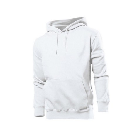 Φούτερ Hooded sweatshirt  B ST4100 Λευκό