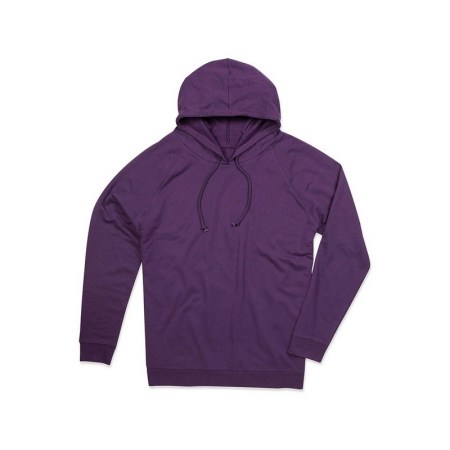 Φούτερ UNISEX με κουκούλα B ST4200 Μωβ