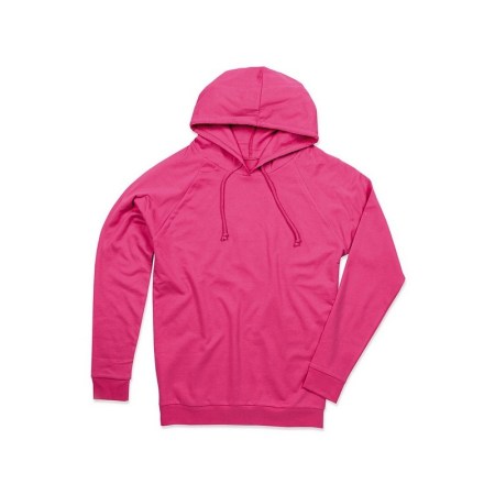 Φούτερ UNISEX με κουκούλα B ST4200 Ροζ