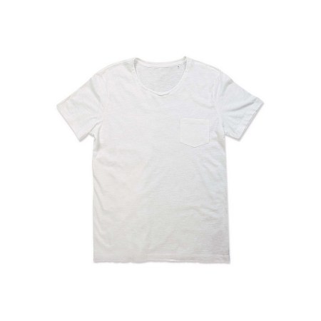 Ανδρική μπλούζα B ST9450 Λευκό