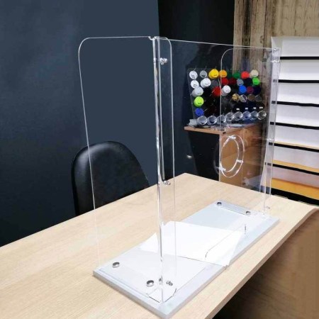 Plexiglass - Υγειονομικό διαχωριστικό προστασίας μικρό (AC 1224) 2