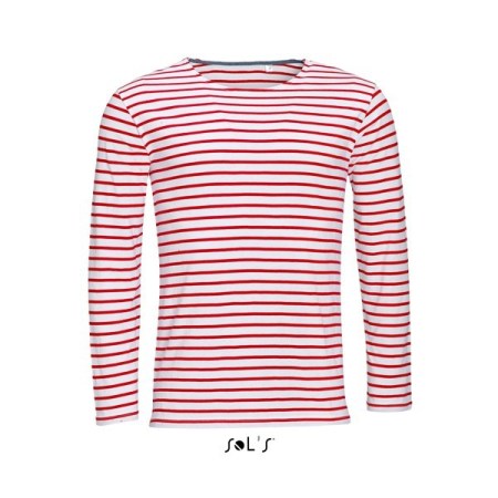 Sols Marine Men 01402 Άσπρο/Κόκκινο 987