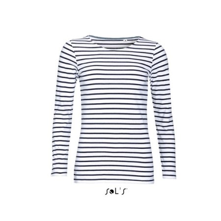 Sols Marine Women 01403 White / Navy 904