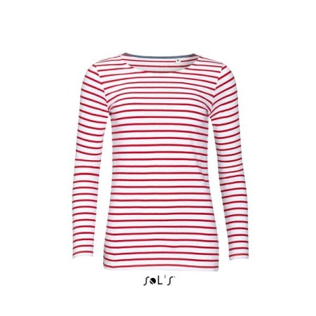 Sols Marine Women 01403 Άσπρο / Κόκκινο 987