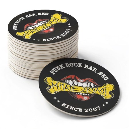 Σουβέρ έγχρωμο χάρτινο (DA  083) - Στρόγγυλο - Δείγμα 2